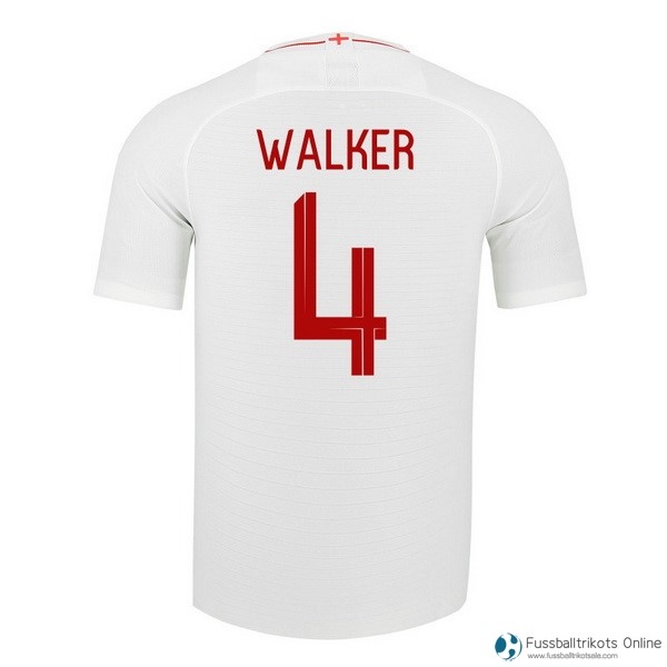 England Trikot Heim Walker 2018 Weiß Fussballtrikots Günstig